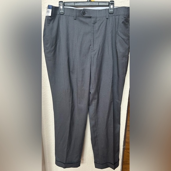 NWT Ralph Lauren Dress Pants Grey Size 40W/30L - Picture 2 of 6